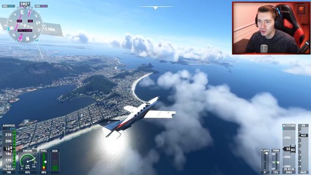 NOVO JOGO mais REALISTA DE AVIÃO!!! (VOO no RIO DE JANEIRO) - Flight Simulator 2020 смотреть онлайн