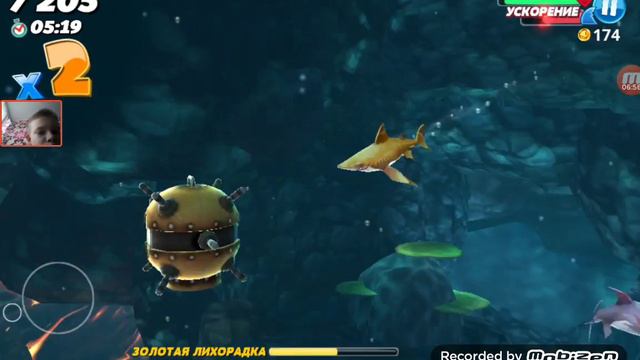 Играем в hungry shark world смотреть онлайн