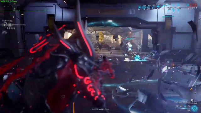 Warframe / Chroma P / Godly Kuva Tonkor / SP lvl110 + / Survival 40 Mins / Bloodthirsty playstyle смотреть онлайн