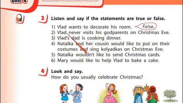 Start Up 4 НУШ Тема 4 Happy Holidays Урок 3 Christmas In Ukraine с. 59-60✔Відеоурок смотреть онлайн