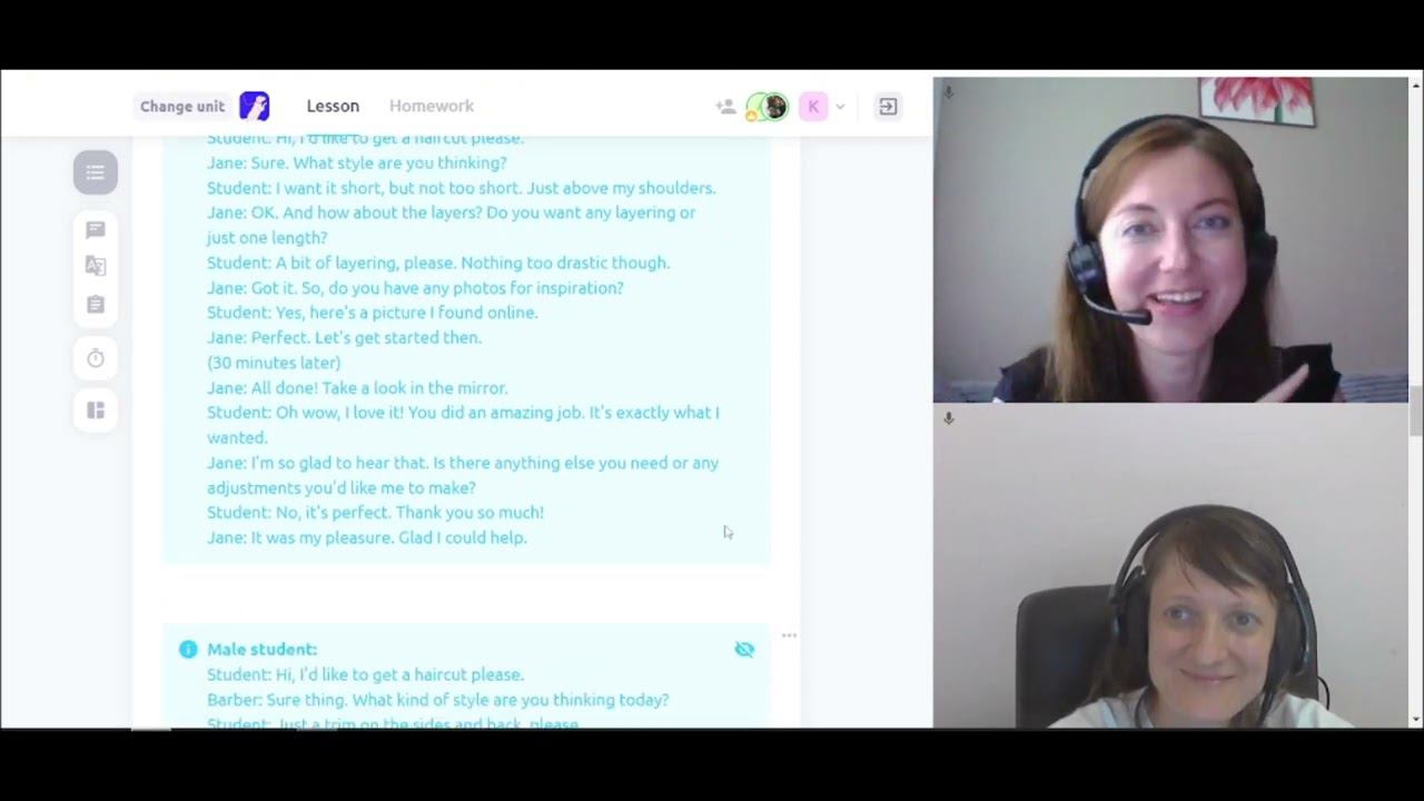 Across English For Relocation: Going To The Salon