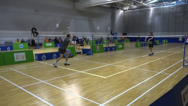 Чемпионат Беларуси по бадминтону (мужчины, женщины) день 3 - корт 1 смотреть онлайн
