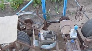 Очень необычный самодельный трактор