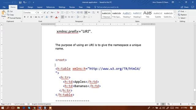 lec1 part5 (XML Namespaces) смотреть онлайн