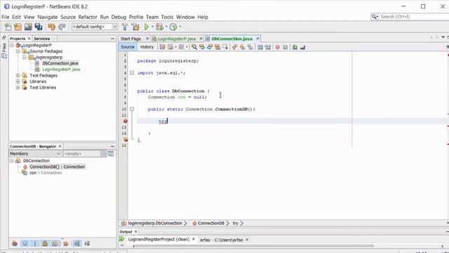 Java Project: Login and registration NetBeans with SQLite3 Database | Connect to database | Part 1 смотреть онлайн