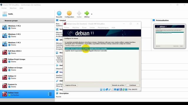 Partie 1 : Installation du serveur Debian 11 смотреть онлайн