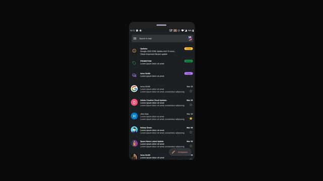 Google Mail Mobile App Gmail: UI Template Design :Free Source Code | Android Native смотреть онлайн