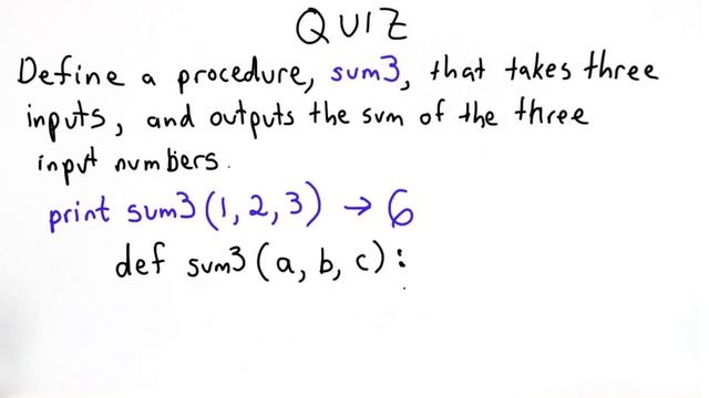 Sum of Three Solution - Intro to Computer Science смотреть онлайн