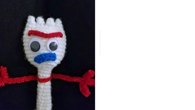How to Crochet a Forky Amigurumi Toy смотреть онлайн