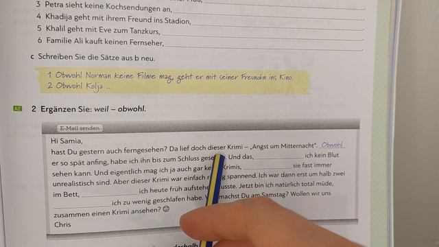 (27) Уроки немецкого по учебнику Schritte PLUS NEU B1.1 _L2 _A-4