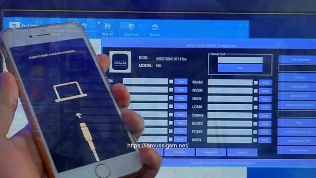 MagicCFG Windows 2023 V1.1 World First Purple Modeon iPhone iPad Change Serial Without DCSD Cable смотреть онлайн