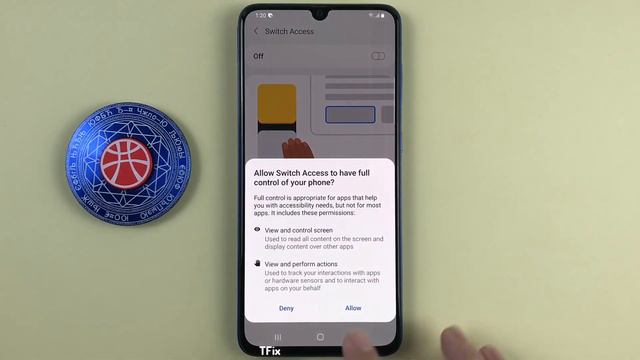 Switch Access on Samsung A70 Android 11 смотреть онлайн