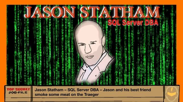 Jason Statham – SQL Server DBA – Jason and his best friend smoke some meat on the Traeger смотреть онлайн