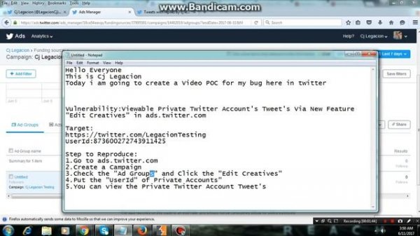 How To View Private Twitter Account's Tweet's Via New Feature "Edit Creatives" in ads.twitter.com