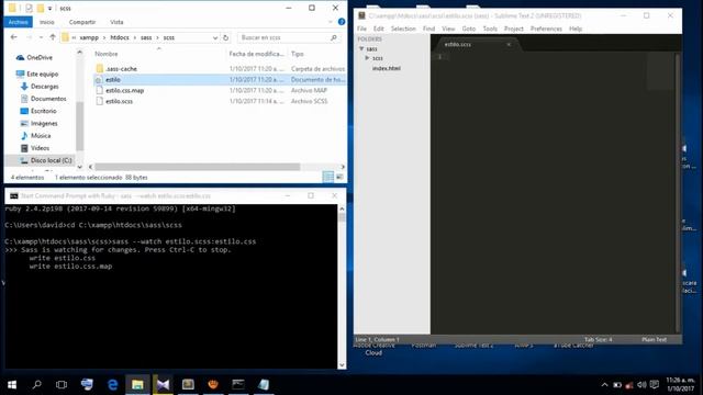 Ejemplo scss en cmd смотреть онлайн