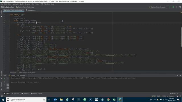 Advanced Option Chain Analysis using Python and Excel смотреть онлайн