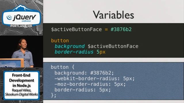 Front-End Development in Node.js - Raquel Vélez смотреть онлайн