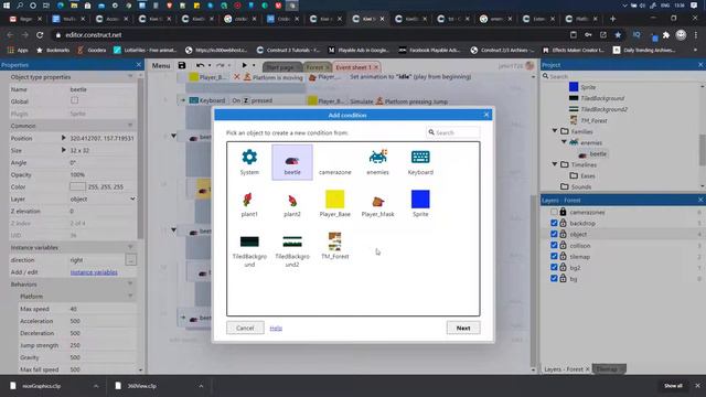 Construct 3 KIWI STORY Full Tutorial Series | #Part 2 смотреть онлайн