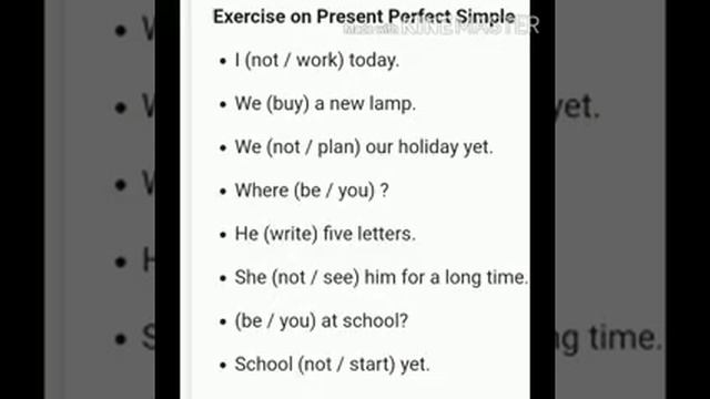 Present perfect tense ,Present perfect continuous tense смотреть онлайн
