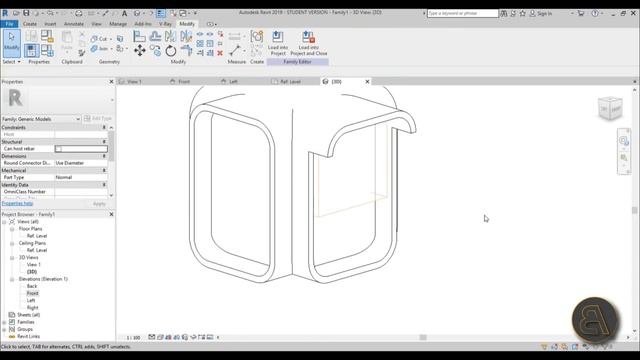 Modular K67 Kiosk in Revit Tutorial смотреть онлайн