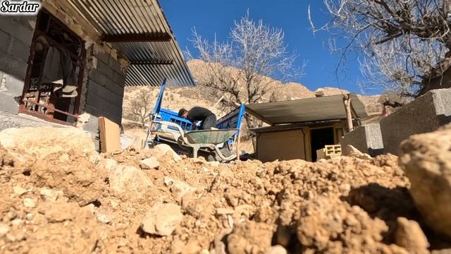 Nomadic Craftsmanship: Sajjad And Rahela's Artistry In Building A Field Bath