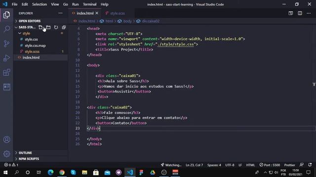 Aprendendo a Utilizar Sass | Tutorial смотреть онлайн