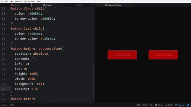 Buttons Shining Hover Effect using HTML & CSS | CodingNepal смотреть онлайн