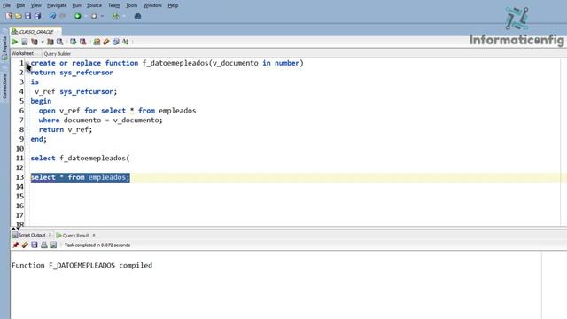 Curso de Oracle PLSQL en español desde cero | REF CURSORS, video(29) смотреть онлайн