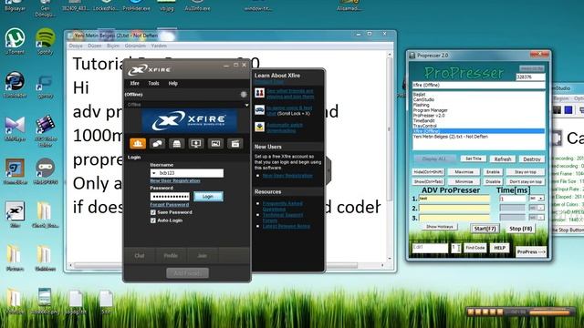 ProPresser v2.11 , auto key presser for games смотреть онлайн