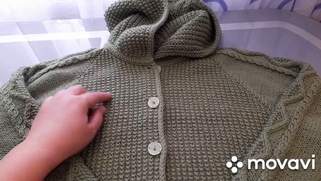 Готовая работа Фотографии изделия на мне Вязание спицами р 54 Реглан сверху смотреть онлайн