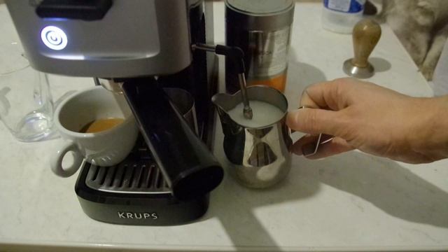 Krups XP 3440 Home Espresso Machine - Morning Coffee (Espresso & Cappuccino) смотреть онлайн