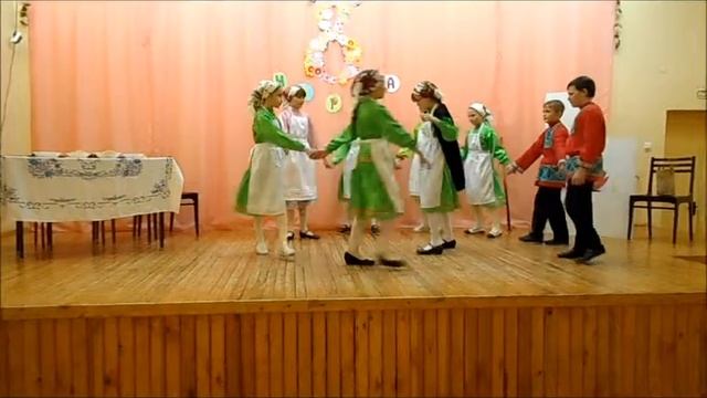 Кружок Родничок Удмуртия с Киясово ДДТ Обряд рождение телёнка смотреть онлайн