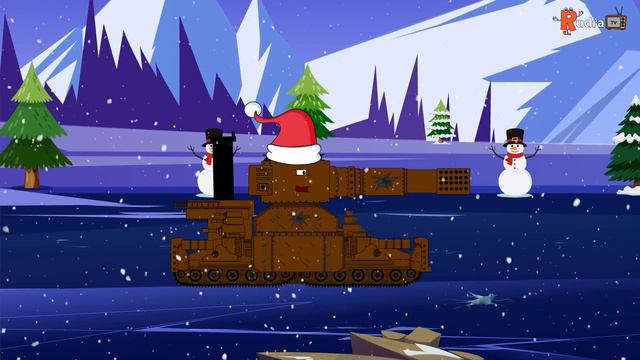 Boss VS Boss | Tank Cartoon | Tank Combat War Battle New Tank RATTE Coming Evolve 2023 #666 смотреть онлайн
