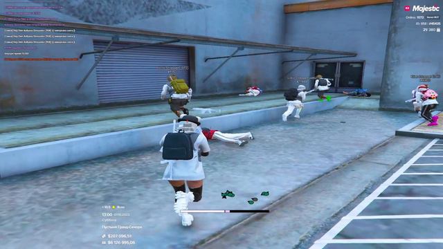 КОНФЛИКТ С НИЩЕЙ ФАМОЙ ПРОЕКТА!//MAJESTIC//GTA 5//PROMO AX1 смотреть онлайн