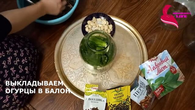Солим огурцы хрустящие на зиму. смотреть онлайн