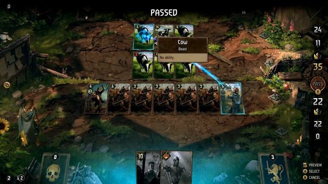 How To Complete On The Range Puzzle Deranged Cow Thronebreaker Witcher Guide смотреть онлайн