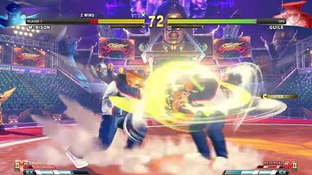 SFV:CE M.Bison Vs Guile Street Fighter V:CE смотреть онлайн