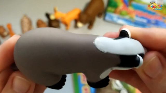 Коллекция DeAGOSTINI "Животные леса" #2 смотреть онлайн