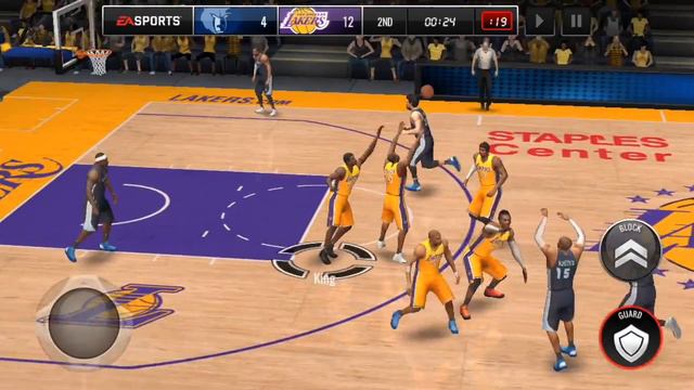Vince Carter Only Challenge (NBA Live Mobile) смотреть онлайн