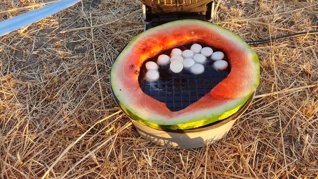 ЭКСПЕРИМЕНТ: ВАФЕЛЬНИЦА против АРБУЗА COCA COLA и MENTOS / ТРЭШ ВАФЛЯ смотреть онлайн