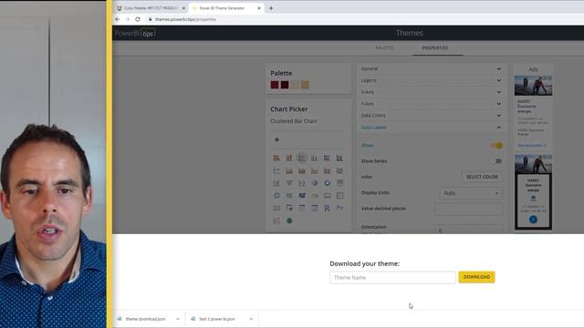 Power BI Custom Themes: Create With Free Generator! смотреть онлайн