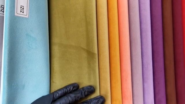 Коллекция велюра ZIZI для обивки мебели MODEK HOMELIKE смотреть онлайн