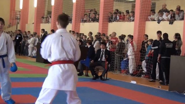 Григорий Шебанов (3 бой) - 3 место (12-13 лет, - 51 кг.) смотреть онлайн