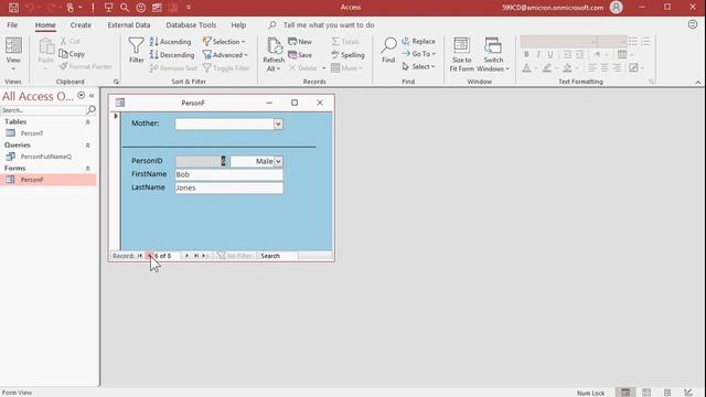Microsoft Access Genealogy Database. Track Ancestry. Build a Family Tree. Self Join. смотреть онлайн