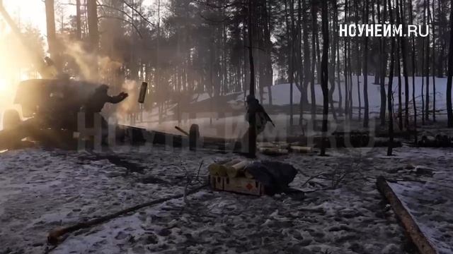Боевая работа артеллеристов ВДВ на Сватово-Кременном направлении?? смотреть онлайн