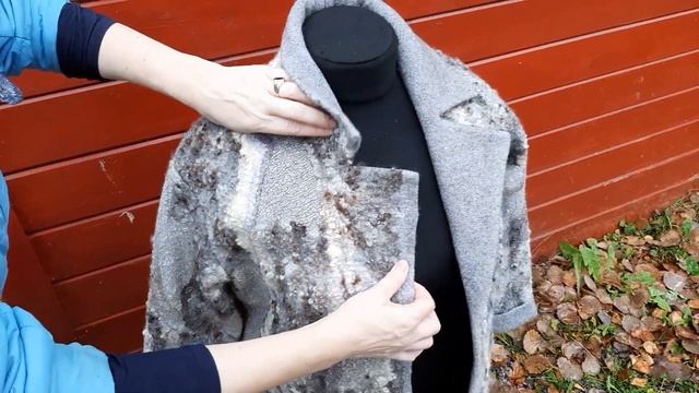Пальто валяное женское смотреть онлайн