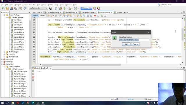 User Input with JOptionPane in Java смотреть онлайн
