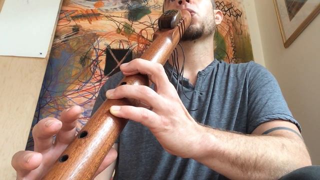 Sapele Bass Flute Key of Low A (432hz) смотреть онлайн