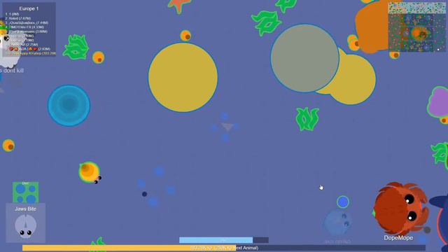 СУПЕР КРАБ повелитель Мопио. За кого играть на Сходке в Моуп ио | Mope Io