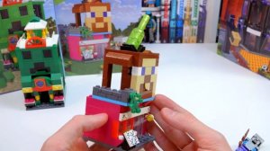 УПОРОТЫЕ "ЛЕГО" MINECRAFT ДОМА